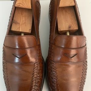 Magnanni size 10.5 M Italian loafers .